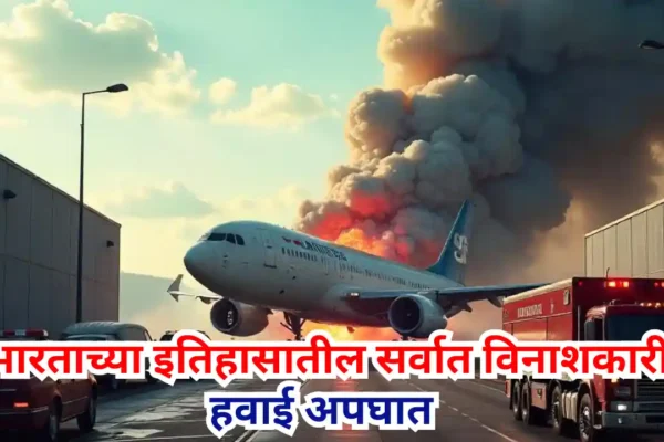 भारताच्या इतिहासातील : सर्वात विनाशकारी हवाई अपघात (Major Air Disasters in India)
